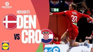 Denmark  Croatia | Highlights | Women’s EHF EURO 2024