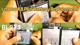 How to open | Lenovo k8 plus | back cover & Battery replacement |||