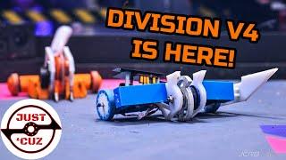 Division V4: Hubmotor Weapon & Counter Gyro Put to the Test! [NHRL January 2024 Event Recap]