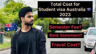 Total Cost for Student Visa in Australia | Important video for applicants  #australianvisa