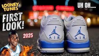 THESE MIGHT BE TROUBLE FIRST LOOK 2025 JORDAN 3 LUCKY SHORTS!!  THE BEST UNC COLOR WAY?