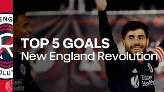 New England Revolution: Top 5 Goals of 2023!