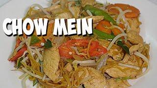 Chicken Chow Mein Takeaway Style at Home