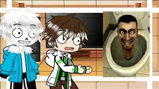 All My fandom characters react to skibidi toilet