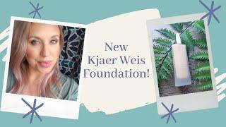 NEW!  Kjaer Weis Liquid Foundation! Try On and Wear Test! Invisible Touch Liquid Foundation.