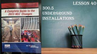 2023 300.5 Underground Installations