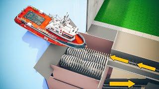 Shredding Line vs Ships | Teardown