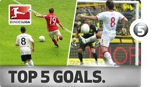 Top 5 Goals - Götze, Castro, Sane and More with Incredible Strikes