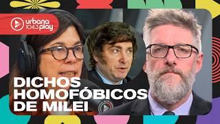 Luis Novaresio sobre los comentarios homofóbicos de Milei sobre la cárcel y el sexo gay #DeAcáEnMás