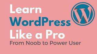 WordPress Tutorial for Beginners - Crash course