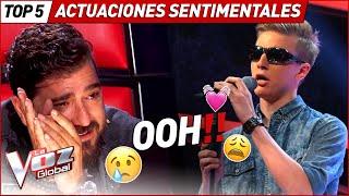 They made the coaches cry with these sentimental performances in La Voz