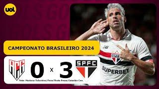 ATLÉTICO-GO 0 X 3 SÃO PAULO _ CAMPEONATO BRASILEIRO 2024; VEJA OS GOLS!