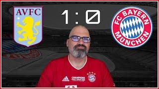 Geerdet worden - FC Bayern Spielanalyse und Benotung zum 2. CL Spiel gegen Aston Villa