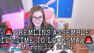 F1NN5TER 2024-03-12 Stream: GREMLINS ASSEMBLE ITS TIME TO LOOKSMAX