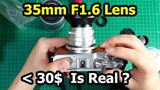 35mm F1.6 II Fujian Lens Unboxing, Review and Sample Photos