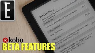 Kobo Clara 2e e-Reader All Beta Features