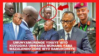 Umunyamurenge yihaye ibyo kuvugira uRwanda mu nama yaba Wazalendo dore ibyo bamukoreye