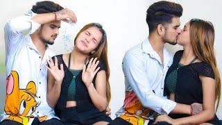 Nancy Ke उपर डाल Diya ठंडा Pani  || Gone So Much Romantic || Real Kissing Prank || Couple Rajput