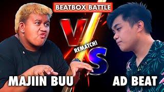 AD BEAT vs MAJIIN BUU - Beatbox Battle / REMATCH!