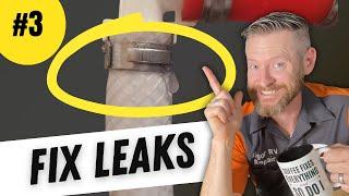 How to fix RV flexible tubing plumbing leaks - Tutorial (Part 3)