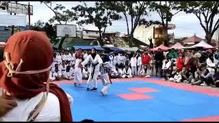 Taekwondo | Hanny Qthink (Merah) | SMAN 3 Padang | Latihan bersama Dojang Kodim Bukittinggi.