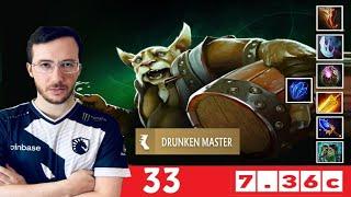 [DOTA 2] Liquid.33 the BREWMASTER [OFFLANE] [7.36c]