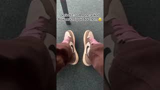 Air Jordan 1 (travis scott mocha) to school!! #fy #sneaker #nike #jordan #jordan1 #jordan4