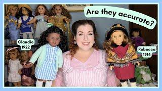 Are Rebecca and Claudie's outfits accurate? // American Girl Deep Dive