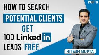 How to Generate Leads from LinkedIn for FREE | How to Find Clients on LinkedIn 2023 #leadgeneration