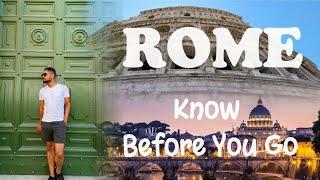 Top 10 must know for ROME: 2023 Travel Guide