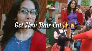 I Got New Hair Cut️ We Went To The Salon ‍️ #vlog #minivlog #trendingvideo #viralvideo #newme