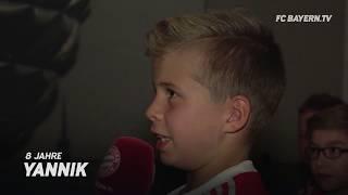 FCB KidsClub Pressekonferenz mit Joshua Kimmich