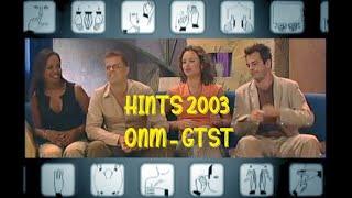 Hints 2003 (1e ronde) - ONM tegen GTST