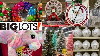 BIG LOTS Christmas 2024 ! Christmas toy and decor shopping | Glittery sparkly Christmas decor