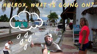 Why you should NOT visit Holbox in the rain, our wettest experiences!