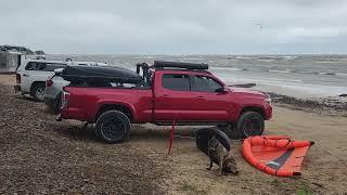 Kettle Point, Lake Huron - Wing Foiling. Aug 30