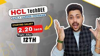 HCL TechBEE - Early Career Program क्या है || Full Details - Eligibility, Duration, Fees, Salary