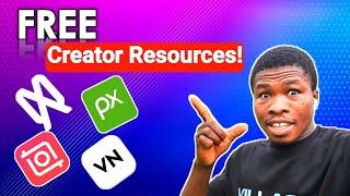 Best Free Resources for Creators | Save Time & Money #creator #easy