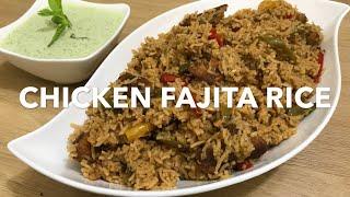 Chicken Fajita Rice | Mexican Chicken Fajita Rice Recipe | Zaika with Zarreen