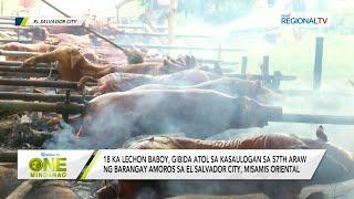 One Mindanao: 18 ka lechon baboy, gibida atol sa kasaulogan sa 57th Araw ng Barangay Amoros