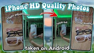 Take iOS Hd Quality Photos on any Android device using Gcamera (full tutorial)