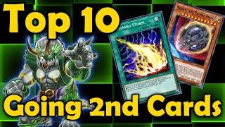 Top 10 Going 2nd Cards in Yugioh