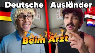 Deutsche vs Ausländer beim ARZT  |  Mohi__07