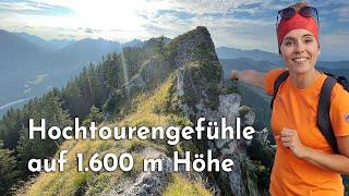 Gratwanderung in den Ammergauer Alpen: Sonnenberggrat in Oberammergau