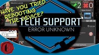 Tech Support: Error Unknown! PRE-RELEASE