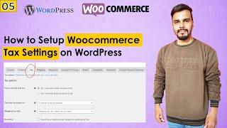 How to Setup Woocommerce Tax Settings on WordPress in Urdu/Hindi