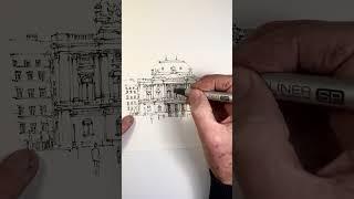 FREEHAND DRAWING #stephentraversart #drawing #drawingtips