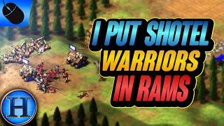 I Put Shotel Warriors In RAMS | AoE2