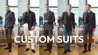 One Suit Styled 8 Ways | Custom Suits For Men