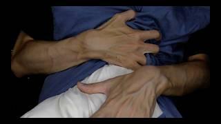 ASMR Hands meet pillow